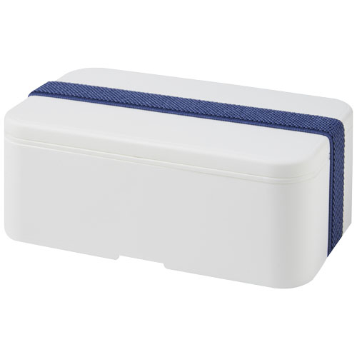 Boîte repas publicitaire 700ml MIYO Blanc / Bleu
